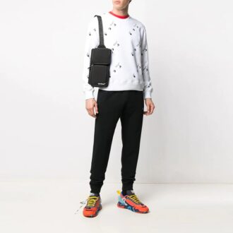 Off-White Hommes SS21 Imprimé grand logo Blanc