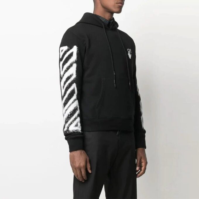 Off-White Hommes SS21 Imprimé Logo Noir