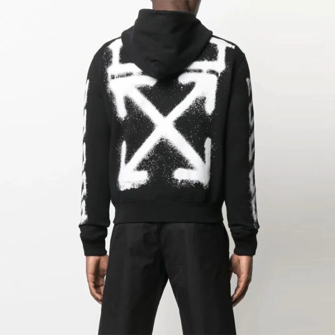 Off-White Hommes SS21 Imprimé Logo Noir