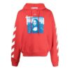 Off-White Hommes SS21 Imprimé photo Mona Lisa Rouge