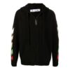 Off-White Hommes SS21 Suède Rayé Noir