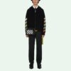Off-White Hommes SS21 Suède Rayé Noir