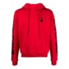 Off-White Hommes SS21 Twill Imprimé Logo Coupe ample Rouge
