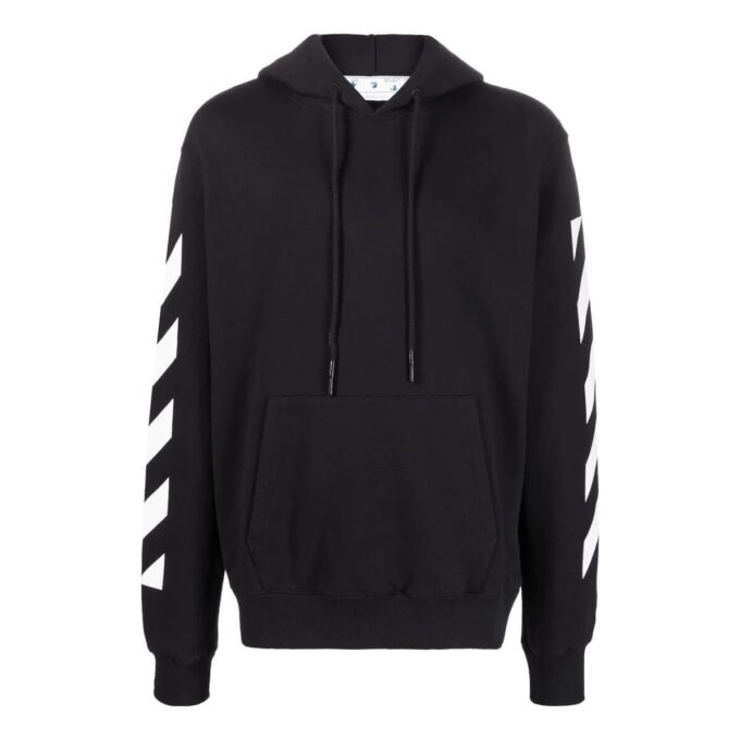 Off-White Hommes SS22 Imprimé Arrows Coupe ample Automne Noir