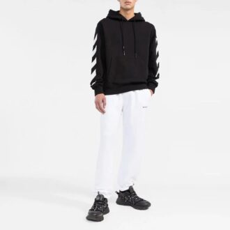 Off-White Hommes SS22 Imprimé Arrows Coupe ample Automne Noir