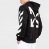 Off-White Hommes SS22 Imprimé Arrows Coupe ample Automne Noir