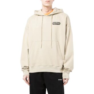 Off-White Hommes SS22 Imprimé Logo Coupe ample Beige
