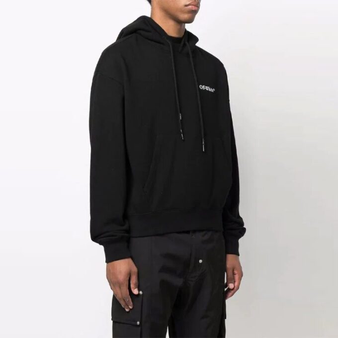 Off-White Hommes SS22 Imprimé Logo Noir