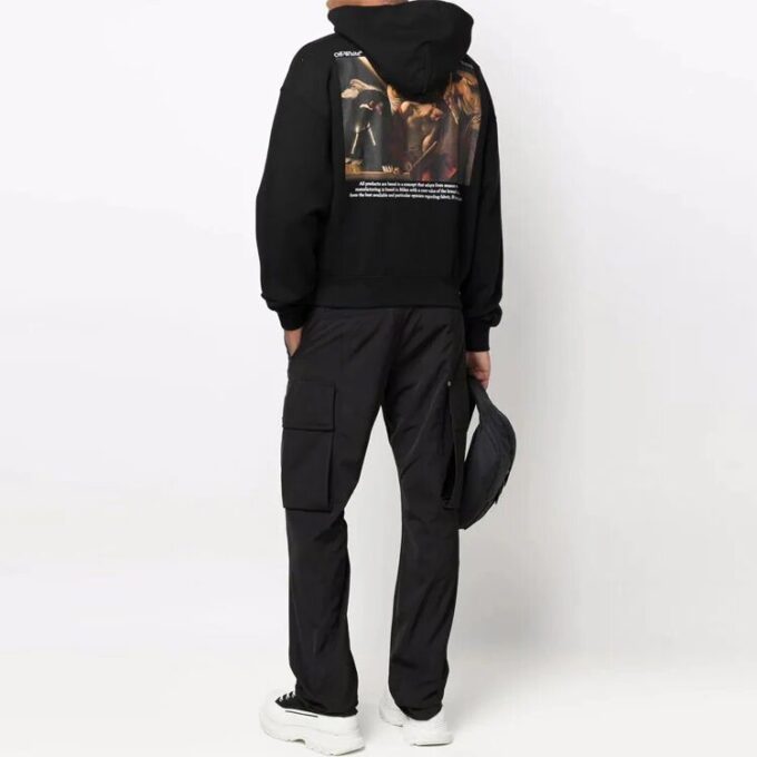 Off-White Hommes SS22 Imprimé Logo Noir