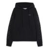 Off-White Hommes SS22 Logo Coupe ample Noir