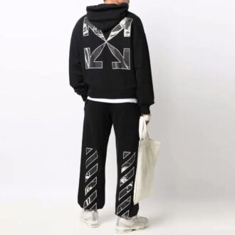 Off-White Hommes SS22 Logo Noir