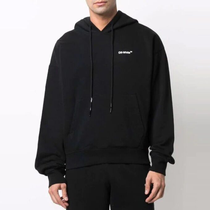 Off-White Hommes SS22 Logo Noir