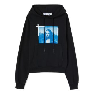 Off-White Hommes SS22 Peinture de la Mona Lisa Noir