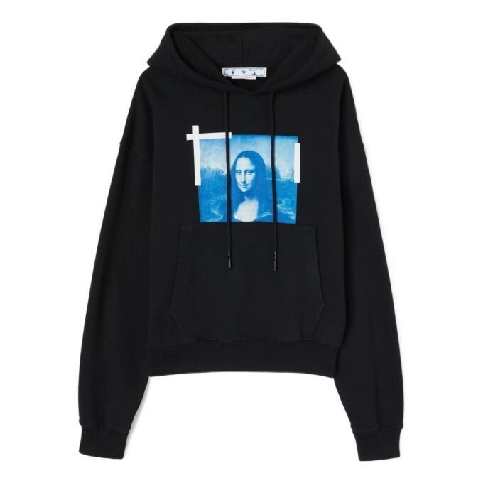 Off-White Hommes SS22 Peinture de la Mona Lisa Noir