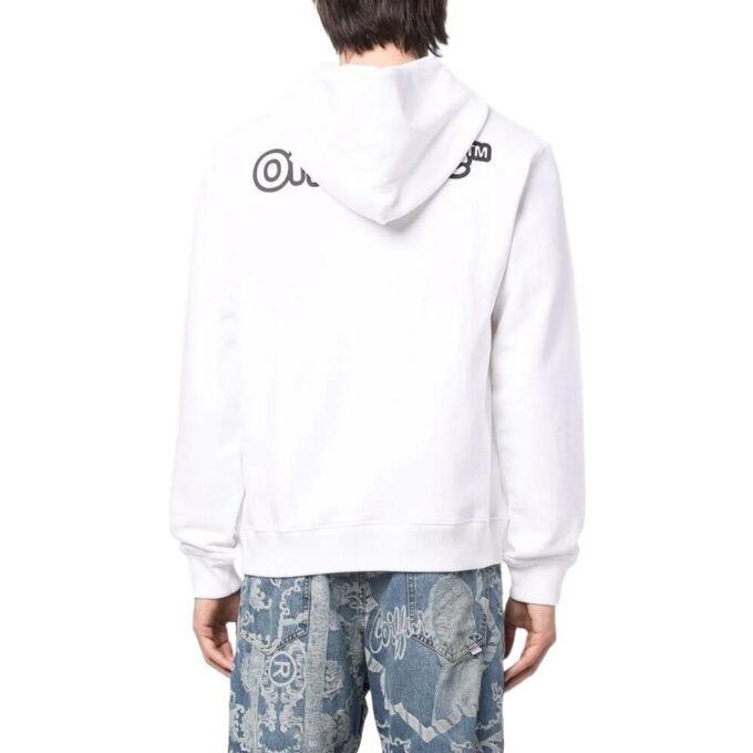 Off-White Hommes SS22 Unie Imprimé Logo Blanc