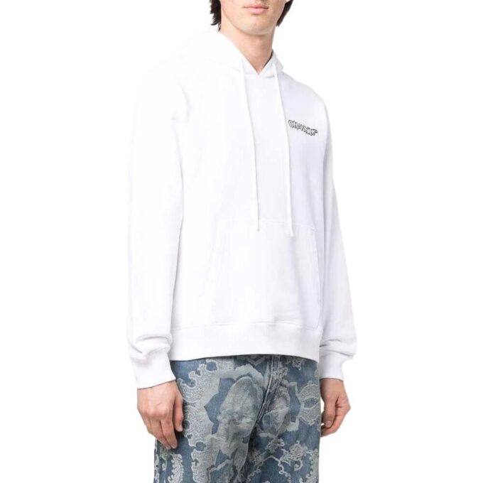 Off-White Hommes SS22 Unie Imprimé Logo Blanc