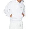 Off-White Hommes SS22 Version à manches longues unie et décontractée, blanc
