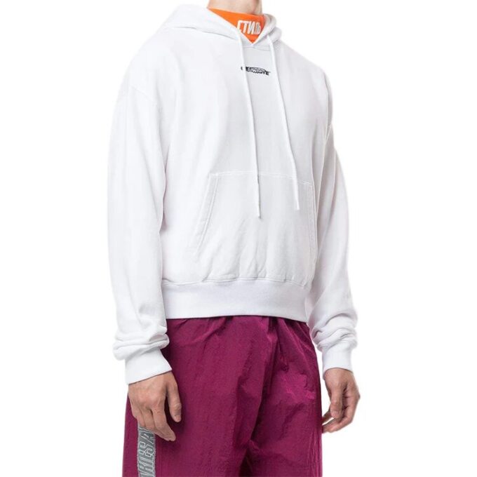 Off-White Hommes Workers Logo Blanc