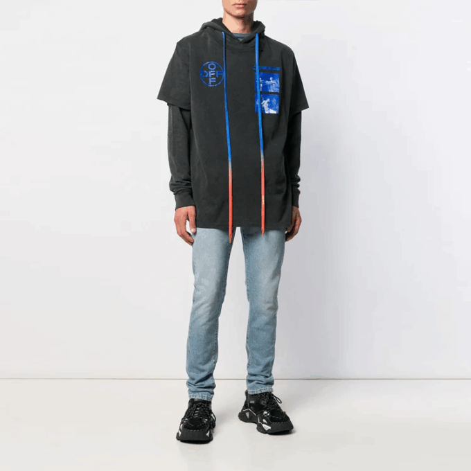 Off-White Imprimé pour homme Noir