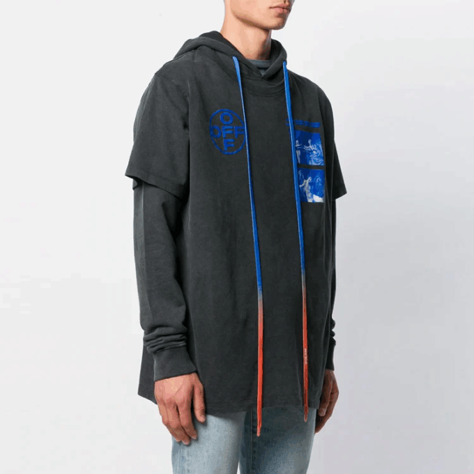 Off-White Imprimé pour homme Noir
