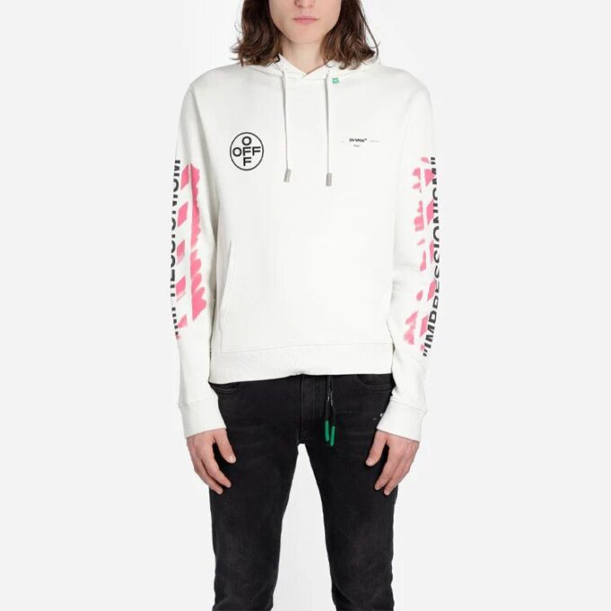 Off-White Logo blanc pour homme