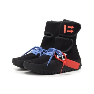 Off-White Moto Wrap « Black White »