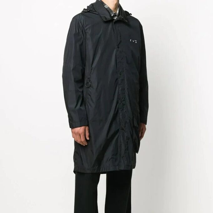 Off-White Pantalon long noir pour homme