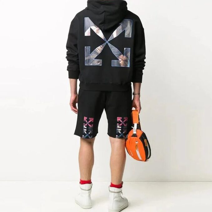 Off-White pour homme c/o Virgil Caravaggio Imprimé Noir