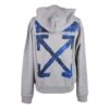 Off-White pour homme en acrylique, imprimé Arrows multicolores, coupe slim, gris