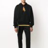 Off-White Pull en coton imprimé Arrows pour homme, noir
