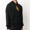 Off-White Pull en coton imprimé Arrows pour homme, noir