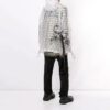Off-White Pull homme à poches transparentes, version standard, blanc