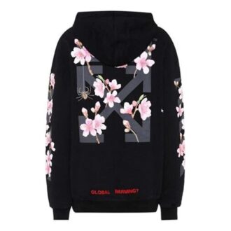 Off-White Sakura Arrow Printing Noir