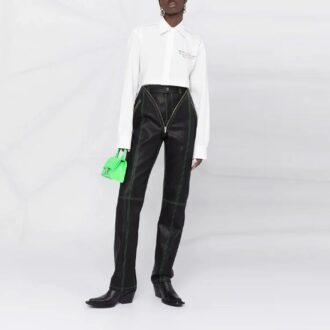 Off-White SS21 Chemise à manches longues Blanche