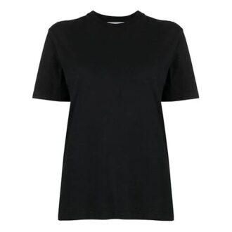 Off-White SS21 T-shirt à col rond et Shorts avec logo imprimé, noir Off-White SS21 T-shirt à col rond et Shorts avec logo imprimé, noir