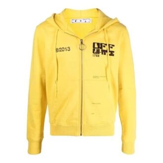 Off-White T-shirt décontracté pour homme SS21 avec logo imprimé et fermeture éclair, version standard, noir Off-White T-shirt décontracté pour homme SS21 avec logo imprimé et fermeture éclair, version standard, noir