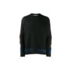 Off-White T-shirt homme à flèche dans le dos, coupe ample, noir