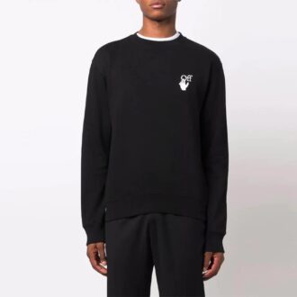 Off-White T-shirt homme FW21 à motif Arrows, coupe ample, noir