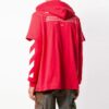 Off-White T-shirt homme à imprimé portrait rouge