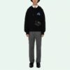 Off-White T-shirt homme SS21 imprimé alphabet noir