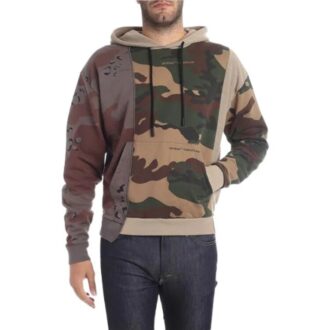 Off-White – T-shirt à manches longues camouflage pour homme
