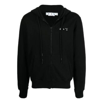 Off-White T-shirt noir à fermeture éclair Caravaggio pour homme SS22