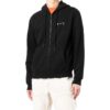 Off-White T-shirt noir à fermeture éclair Caravaggio pour homme SS22