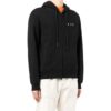 Off-White T-shirt noir à fermeture éclair Caravaggio pour homme SS22