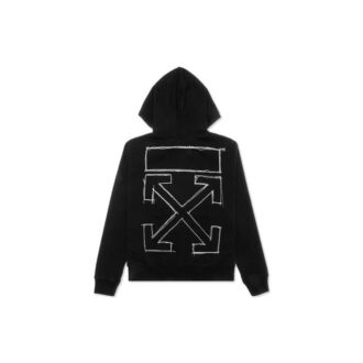 Off-White T-shirt pour homme à petits motifs imprimés, noir