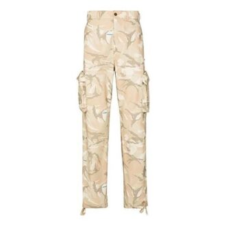 Off-White x Browns 50 Crossover Pantalon cargo camouflage décontracté blanc crème Off-White x Browns 50 Crossover Pantalon cargo camouflage décontracté blanc crème