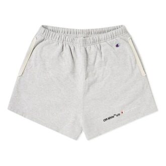 Off-White x Champion pour homme, gris clair
