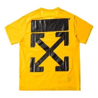 Off-White x Champion T-shirt Champion pour homme Virgil Abloh Jaune Off-White x Champion T-shirt Champion pour homme Virgil Abloh Jaune