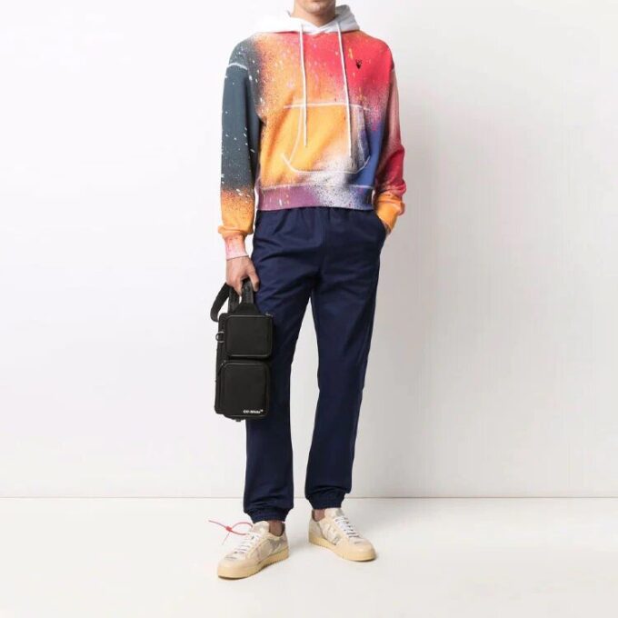 Off-White x Katsu, imprimé crossover, coupe ample
