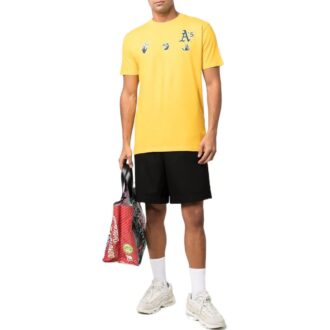Off-White x MBL T-shirt avec logo Oakland Athletics